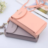 Women Mobile Phone Bag Shoulder Messenger Bag Large Capacity Stylish handbag