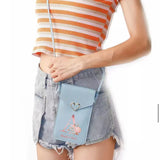 Women Small Shoulder Bag Mini Messenger Lady Wallet Purse