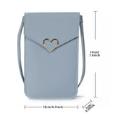 Women Small Shoulder Bag Mini Messenger Lady Wallet Purse