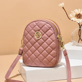 Women Leather Large Capacity Wallet Crossbody Clutch