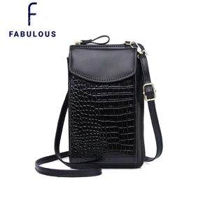 Women Mobile Phone Pouch Crossbody Sling Bag Wallet
