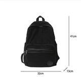 Canvas Travel College School Bag for Teen Girls Laptop Rucksack
