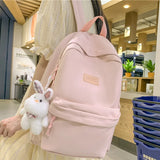 Waterproof Nylon School Bag Laptop Rucksack