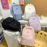Waterproof Nylon School Bag Laptop Rucksack