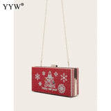 Diamond Clutch Bag Chain Wedding Dinner Handbag
