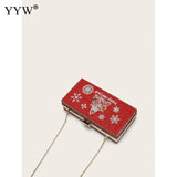 Diamond Clutch Bag Chain Wedding Dinner Handbag