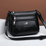 Middle-aged Shoulder Crossbody Bag High-quality Texture Clutch Purse