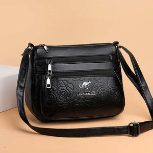 Middle-aged Shoulder Crossbody Bag High-quality Texture Clutch Purse