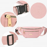 Multi-layer Waist Bag Belt Bag Men Women Sport Pouch Money Fanny Bum Bag