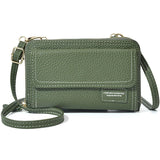 Women Multifunction Shoulder Wallet Crossbody Purse