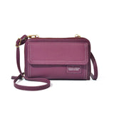 Women Multifunction Shoulder Wallet Crossbody Purse