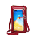Women Touch Screen Phone Bag Single Shoulder Purse Wallet