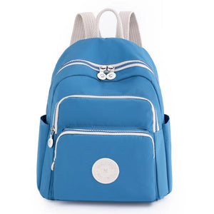 Multilayer Nylon Backpacks Shoulder Bags Female Backpack