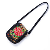 Vintage Women Embroidery Canvas Shoulder Bag Handbag Messenger