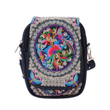 Vintage Women Embroidery Canvas Shoulder Bag Handbag Messenger