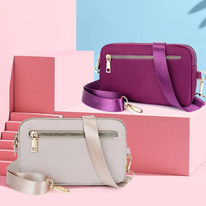 Women Casual Crossbody Messenger Bag Waterproof Nylon Shoulder Bag