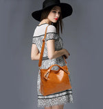 Vintage Bucket Bag Women's Handbags Trunk Tote Top-handle Bags