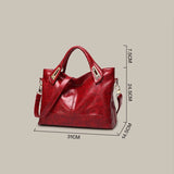 Vintage Bucket Bag Women's Handbags Trunk Tote Top-handle Bags