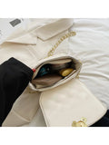 Women Diamond Chain Shoulder Bags PU Leather Messenger Bags