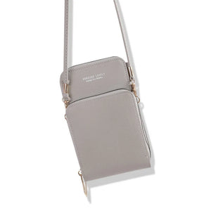 Women Touch Screen Shoulder Bag Large Capacity Wallet