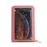 Women Touch Screen Shoulder Bag Large Capacity Wallet