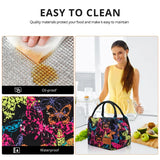 Women Portable Insulated Thicken Lunch Box Bag