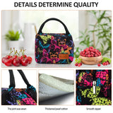 Women Portable Insulated Thicken Lunch Box Bag