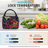 Women Portable Insulated Thicken Lunch Box Bag