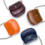 Women Leather Mini Coin Purse One-shoulder Messenger Small Bag