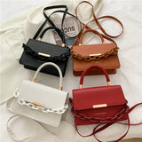 Women Shoulder Chain Square Designer Clutch Mobile Phone Lady Bag