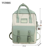 Nylon Candy Backpack Waterproof School Bags Girls Rucksack Mochila