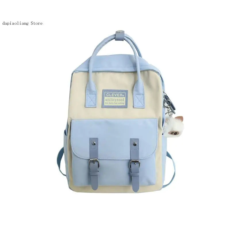Nylon Waterproof School Backpack for Girls