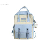 Nylon Waterproof School Backpack for Girls