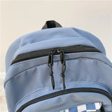 Nylon School Backpack for Girls Waterproof Patchwork Rucksack Mochila