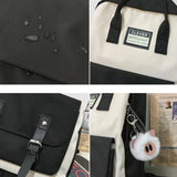 Waterproof Nylon Teen Girls Backpack