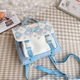 Women Nylon Backpack Convertible Bag Ladies Casual Daypack Travel Small School S