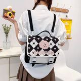 Women Nylon Backpack Convertible Bag Ladies Casual Daypack Travel Small