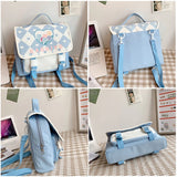 Women Nylon Backpack Convertible Bag Ladies Casual Daypack Travel Small