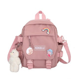 Women Nylon Backpack Convertible Daypack Small Shoulder Bag
