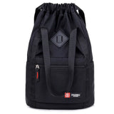 Women Nylon Backpacks Casual Drawstring Rucksack Multifunction Shoulder Bag