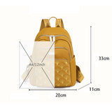 Embroidery Nylon Backpacks for Women
