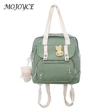 Large Capacity Unisex Nylon Backpack for Teenagers