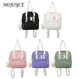 Large Capacity Unisex Nylon Backpack for Teenagers