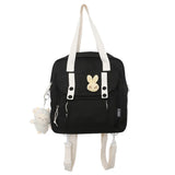 Large Capacity Unisex Nylon Backpack for Teenagers