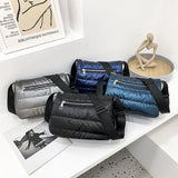 Nylon Cotton Shoulder Bag Crossbody Warm Handbags for Women