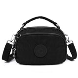 Women Nylon Crossbody Bag Lady Tote Shoulder Bag Shopping Purse Handbag Clutch