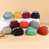 Women Nylon Crossbody Bag Lady Tote Shoulder Bag Shopping Purse Handbag Clutch