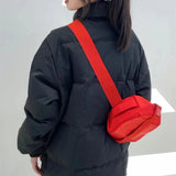 Women Nylon Crossbody Hobo Bag Sport Fitness Messenger Sling Bag