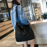 Women Nylon Large Capacity Handbag Waterproof Tote Crossbody Bag