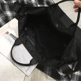 Women Nylon Large Capacity Handbag Waterproof Tote Crossbody Bag